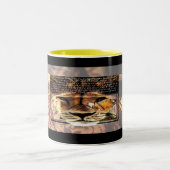 聖なる書物、 経典写真01 ツートーンマグカップ (中央)