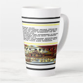 聖なる書物、 経典写真03 カフェラテマグ (右アングル)