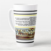 聖なる書物、 経典写真03 カフェラテマグ (左アングル)