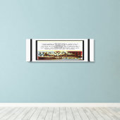 聖なる書物、 経典写真03 キャンバスプリント (インサイチュ (ウッドフロア))