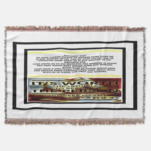 聖なる書物、 経典写真03 スローブランケット (正面)