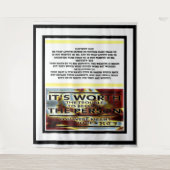 聖なる書物、 経典写真03 タペストリー (正面)