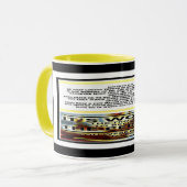 聖なる書物、 経典写真03 マグカップ (正面左)