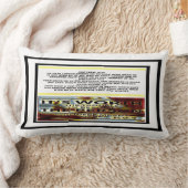 聖なる書物、 経典写真03 ランバークッション (ブランケット)