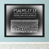 聖なる書物、 経典写真04 キャンバスプリント (インサイチュ (ウッドフロア))