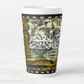 聖なる書物、 経典写真07 カフェラテマグ (正面)