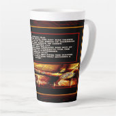 聖なる書物、 経典写真0 カフェラテマグ (右アングル)