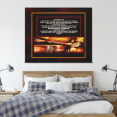 聖なる書物、 経典写真0 キャンバスプリント (インサイチュ (寝室))