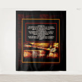 聖なる書物、 経典写真0 タペストリー (正面)