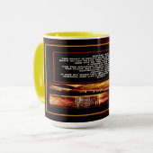 聖なる書物、 経典写真0 マグカップ (正面左)