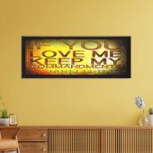 聖なる書物、 経典写真17 キャンバスプリント (インサイチュ (リビング))