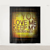 聖なる書物、 経典写真17 タペストリー (正面)