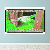 聖なる書物、 経典写真18 キャンバスプリント (インサイチュ (ウッドフロア))