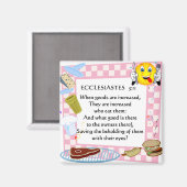 聖なる書物、 経典冷蔵庫用マグネット マグネット (正面/裏面)