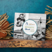 聖なる書物、 経典及びパパ用の写真コラージュ フォトプラーク (側面)