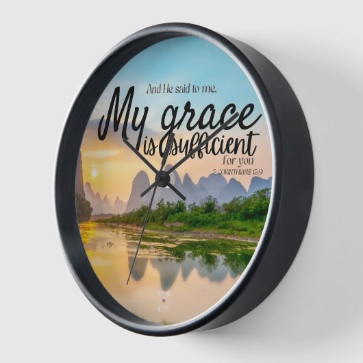 聖なる書物、 経典壁時計 壁時計 (傾斜)