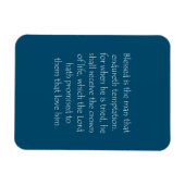 聖なる書物、 経典引用文ジェームズ1 1 12 マグネット (横)