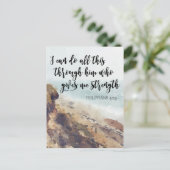 聖なる書物、 経典引用文ノテカードフィリピ ポストカード (スタンド正面)