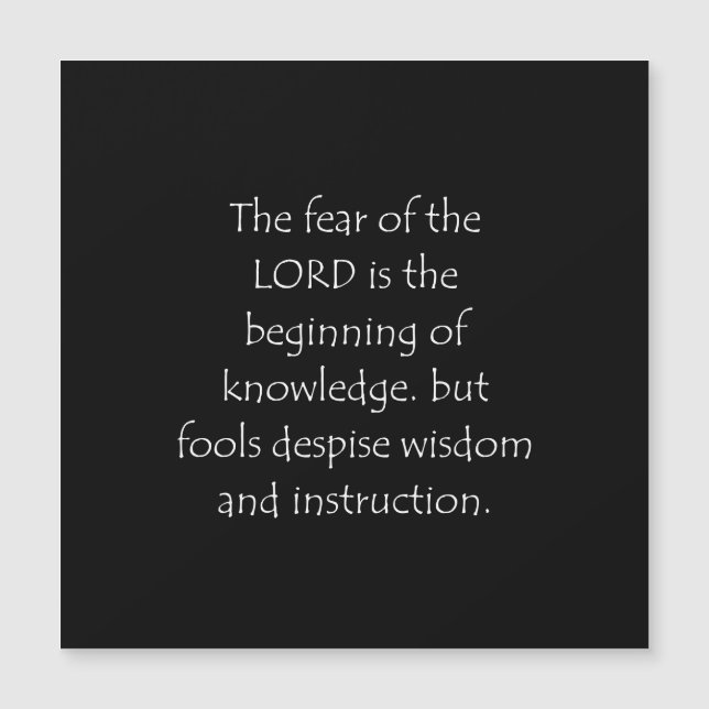 聖なる書物、 経典引用文箴言1 7 (正面)