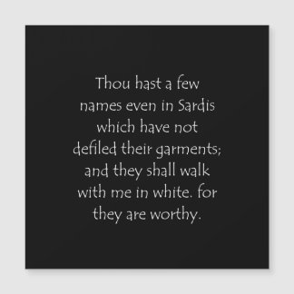 聖なる書物、 経典引用文黙示録3 4