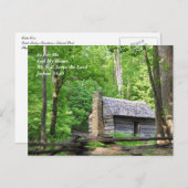 聖なる書物、 経典感動的はがき引用文ハウス ポストカード (正面/裏面)