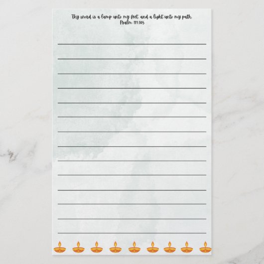 聖なる書物、 経典文具 便箋 (正面)