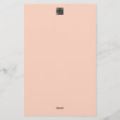 聖なる書物、 経典文具 便箋 (裏面)