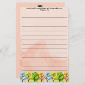 聖なる書物、 経典文具 便箋 (正面/裏面)