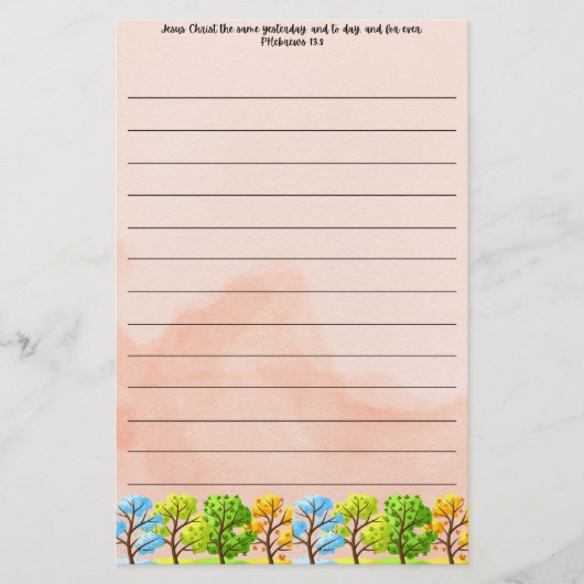 聖なる書物、 経典文具 便箋 (正面)