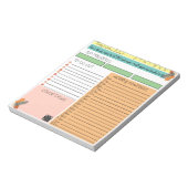 聖なる書物、 経典毎日タスクメモ帳この日は白 ノートパッド (回転)