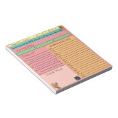 聖なる書物、 経典毎日タスクメモ帳これは日ピンク ノートパッド (アングル)