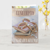 聖なる書物、 経典確認書 カード (黄色い花)