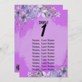 聖なる書物、 経典結婚の座席表カード 招待状 (正面/裏面)