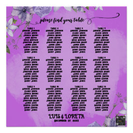 聖なる書物、 経典結婚の座席表 ポスター