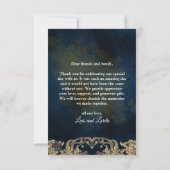 聖なる書物、 経典結婚サンキューカード サンキューカード (裏面)