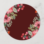 聖なる書物、 経典結婚ディナーメニュー メニュー (裏面)