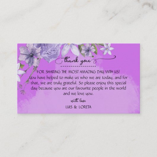 聖なる書物、 経典結婚座席表 プレイスカード (正面)