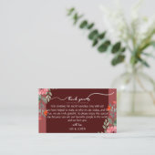 聖なる書物、 経典結婚座席表 プレイスカード (スタンド正面)