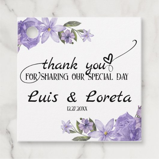 聖なる書物、 経典結婚式の引き出物ラベル フェイバータグ (正面)