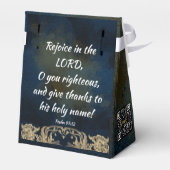 聖なる書物、 経典結婚式の引き出物箱 フェイバーボックス (裏面サイド)