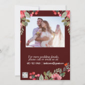 聖なる書物、 経典結婚詳細カード (裏面)