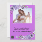 聖なる書物、 経典結婚詳細カード (裏面)