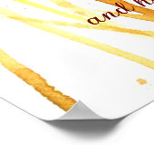 聖なる書物、 経典聖書ヨハネ6:35小麦の宗教 ポスター (角)