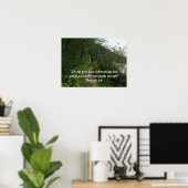 聖なる書物、 経典詩の付いた自転車の道 ポスター (ホームオフィス)