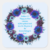 聖なる書物、 経典詩スピリチュアルメッセージ王国 スクエアシール (正面)