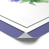 聖なる書物、 経典詩篇61:2励ましの水彩動物 ポスター (角)