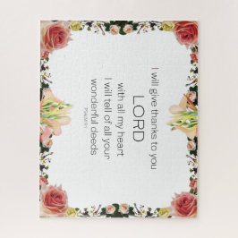 聖なる書物、 経典詩篇9、フローラ ジグソーパズル