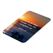 聖なる書物、 経典詩,ピリピ4:13 マグネット (左側)