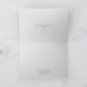 聖なる書物、 経典詩、勇気付けられるサンキューカード サンキューカード (内部)