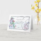 聖なる書物、 経典誕生日カード カード (黄色い花)